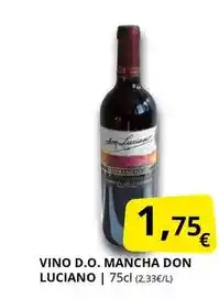 Supermercados MAS Don luciano - vino d.o. mancha oferta