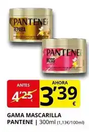 Supermercados MAS Pantene - gama mascarilla oferta