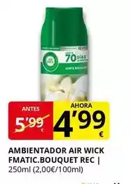 Supermercados MAS White - ambientador air wick fmatic.bouquet rec oferta