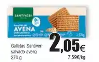 Santiveri - galletas salvado avena