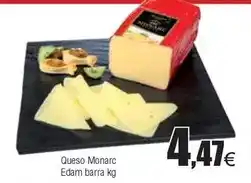 FROIZ Monarc - queso edam barra oferta