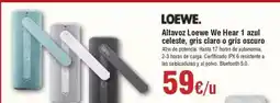 FROIZ Loewe - altavoz lewe we hear 1 azul celeste, gris claro o gris oscuro oferta