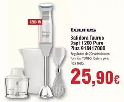FROIZ Taurus - batidora bapi 1200 pure plus 916417000 oferta