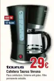 FROIZ Taurus - cafetera verona oferta