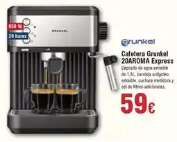 FROIZ Grunkel - cafetera 20aroma express oferta