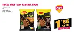 AhorraMas Maggi - fideos orientales yakisoba oferta