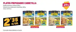 AhorraMas Carretilla - platos preparados oferta