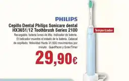 FROIZ Philips - cepillo dental hx3651/12 toothbrush series oferta