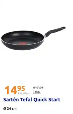 Action Sartén Tefal Quick Start oferta