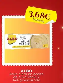 Sangüi ALBO Atún claro en aceite de oliva oferta