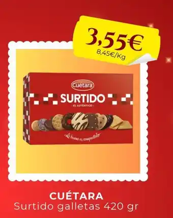 CUÉTARA Surtido galletas