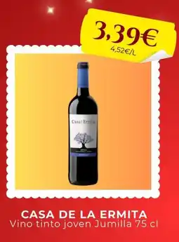Sangüi CASA DE LA ERMITA Vino tinto joven Jumilla oferta