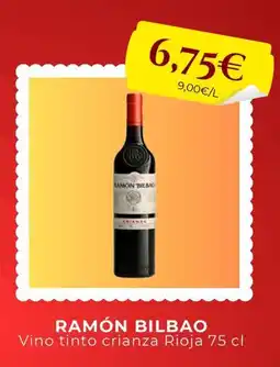 Sangüi RAMÓN BILBAO Vino tinto crianza Rioja oferta
