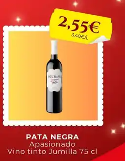 Sangüi PATA NEGRA Apasionado Vino tinto Jumilla oferta