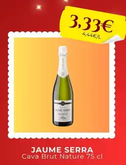 Sangüi JAUME SERRA Cava Brut Nature oferta