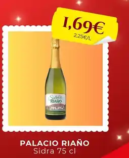 Sangüi PALACIO RIAÑO Sidra oferta