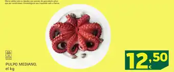 HiperDino Pulpo mediano oferta
