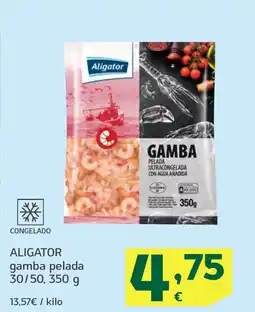 HiperDino ALIGATOR gamba pelada 30/50, oferta