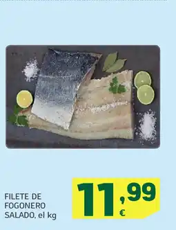 HiperDino Filete de fogonero salado oferta