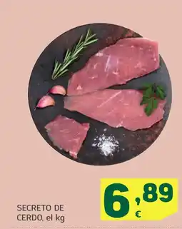 HiperDino Secreto de cerdo oferta