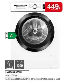 Milar Bosch - lavadora wuu24t6tes oferta