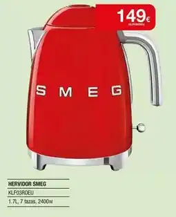 Milar Smeg - hervidor oferta