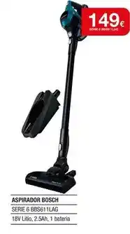 Milar Bosch - aspirador serie 6 bb8611alg oferta