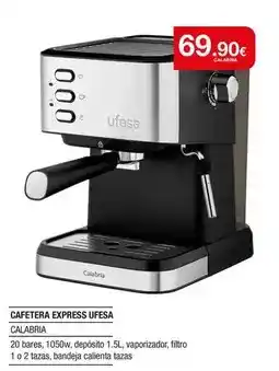 Milar Ufesa - cafetera express oferta