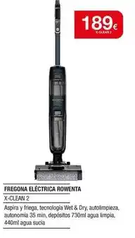 Milar Rowenta - fregona eléctrica oferta