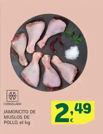 Jamoncito de muslos de pollo