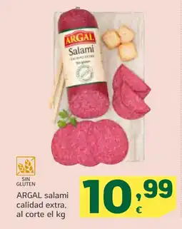 HiperDino ARGAL salami calidad extra oferta