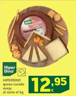 HiperDino HIPERDINO queso curado oveja, oferta