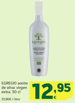 HiperDino EGREGIO aceite de oliva virgen extra, oferta