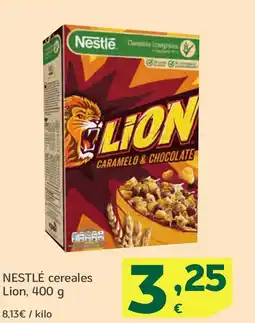 HiperDino NESTLÉ cereales Lion oferta
