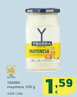 HiperDino YBARRA mayonesa oferta
