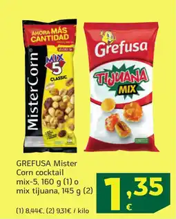 HiperDino GREFUSA Mister Corn cocktail mix-5 o mix tijuana oferta