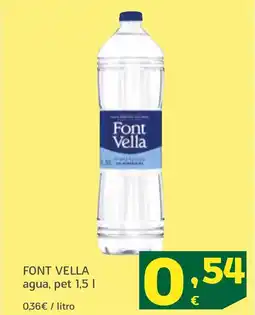 HiperDino FONT VELLA agua, pet oferta