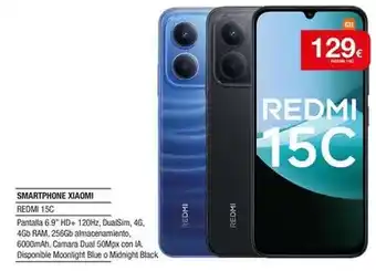 Milar Xiaomi - smartphone redmi 15c oferta