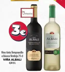 Spar Tenerife Viña albali - vino tinto tempranillo o blanco verdejo oferta