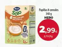 Spar Tenerife Hero - papillas 8 cereales oferta