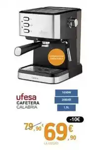 E.Leclerc Ufesa - cafetera calabria oferta