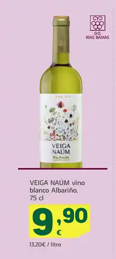 HiperDino VEIGA NAÚM vino blanco Albariño oferta