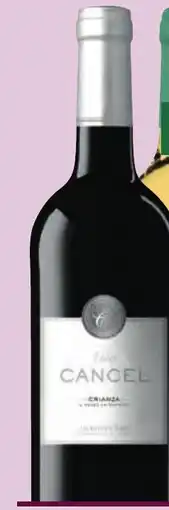 HiperDino VIÑA CANCEL vino tinto Crianza oferta