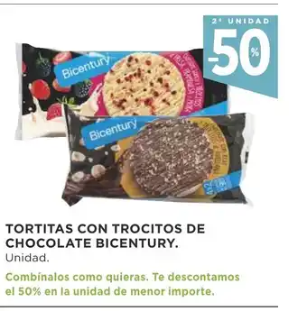 Supercor Bicentury Tortitas Con Trocitos De Chocolate oferta