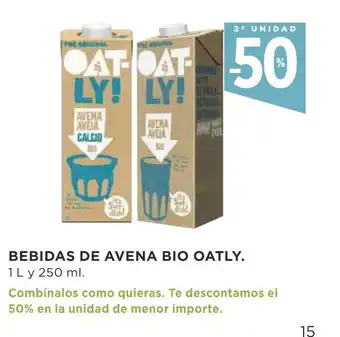 Supercor Oatly Bebidas De Avena Bio 250ml oferta
