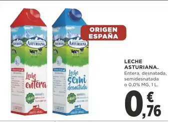 Supercor Asturiana Leche 1L oferta