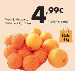 Supermercados Lupa Naranja de zumo oferta