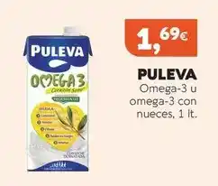 Supermercados Lupa Puleva - omega-3 u omega-3 con nueces oferta
