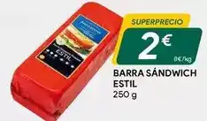 Masymas Barra sandwich oferta