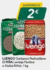 Masymas Luengo - garbanzo pedrosillano o piña lenteja pardina o alubia riñón oferta